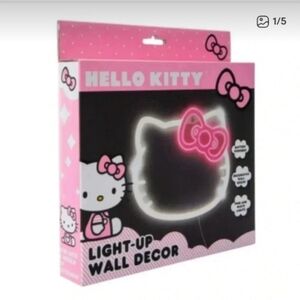 Hello Kitty Pink and White Light-Up Sign